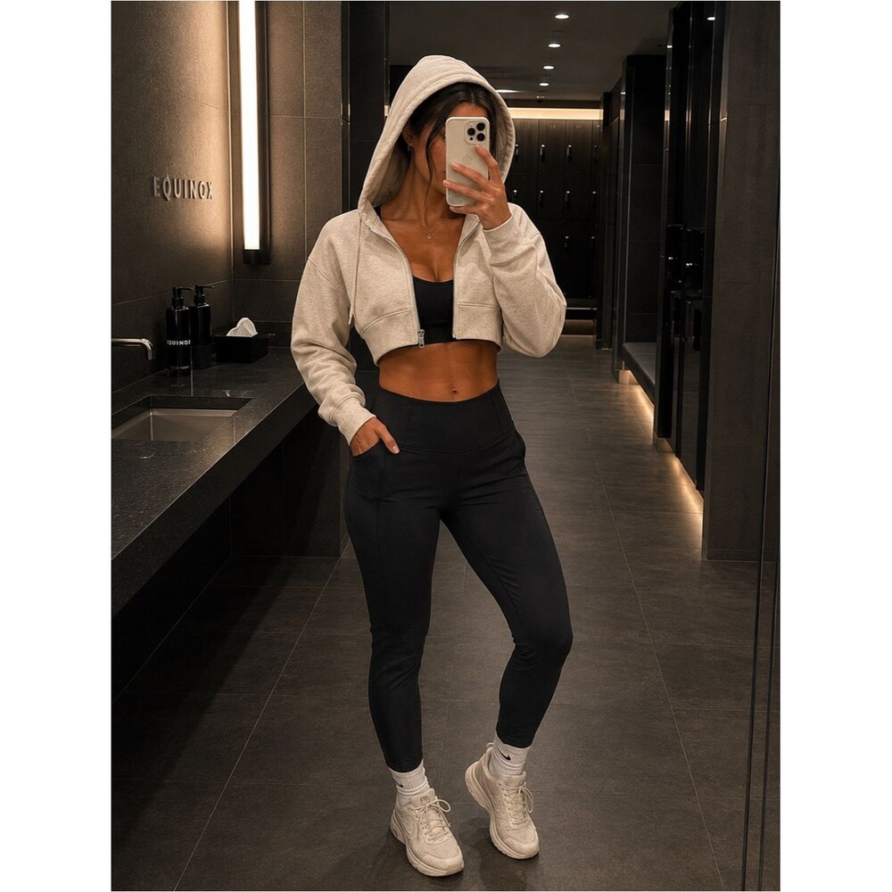 Nike Women's High-Rise Pocket Training Leggings – Black – Size Medium AR7543-080